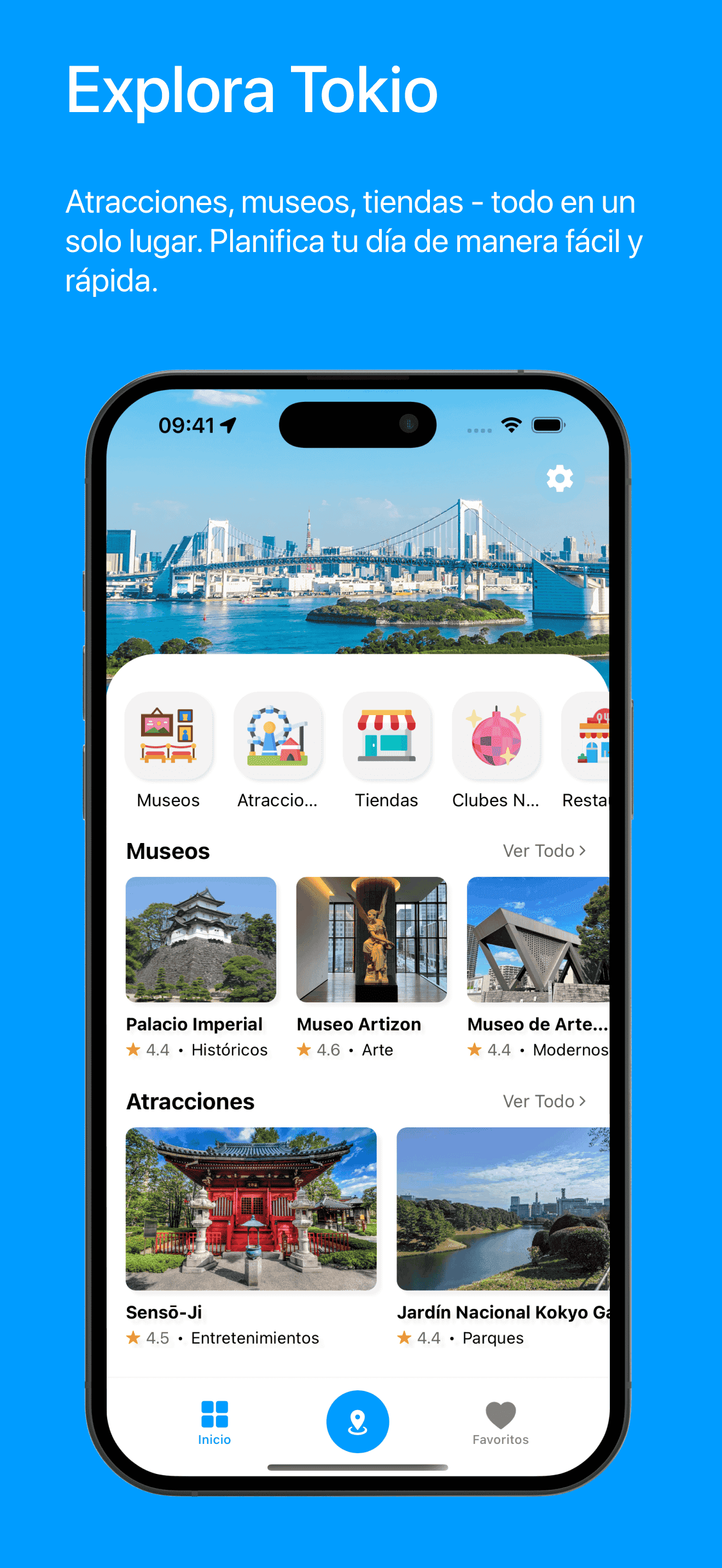Visit Baku mainPage Screenshot