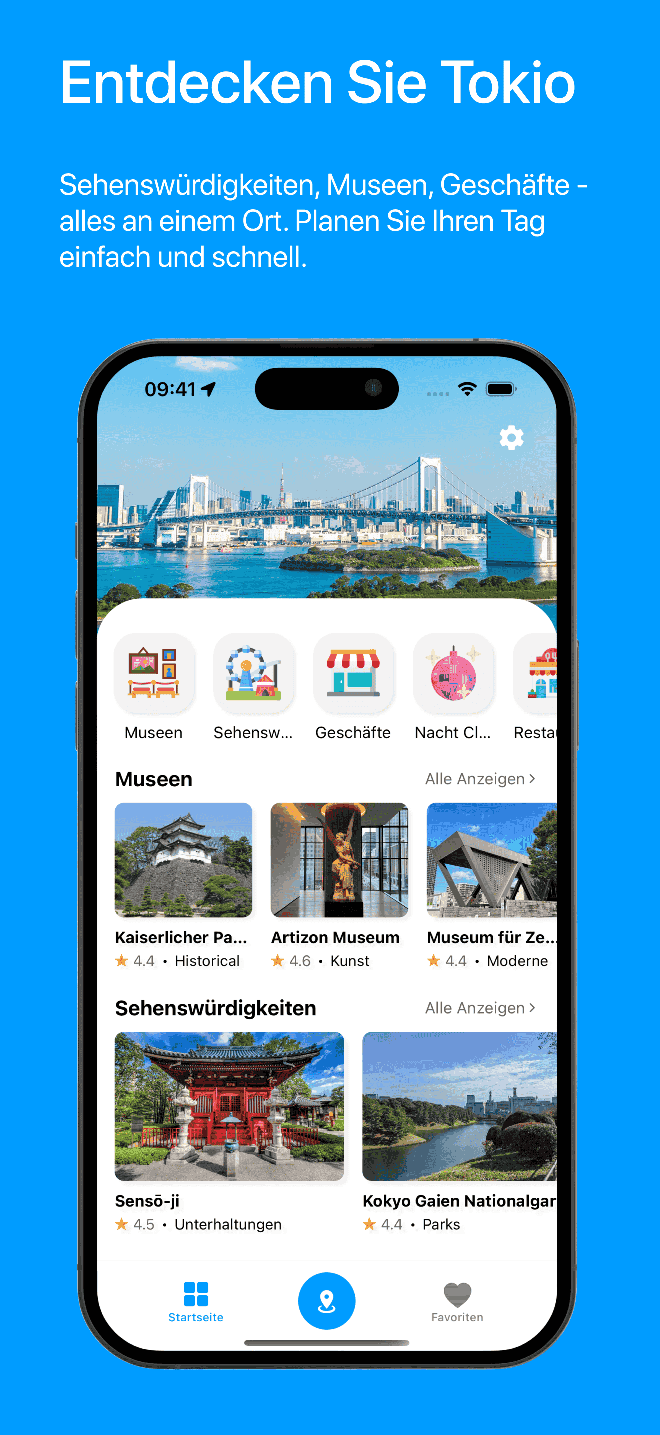 Visit Baku mainPage Screenshot