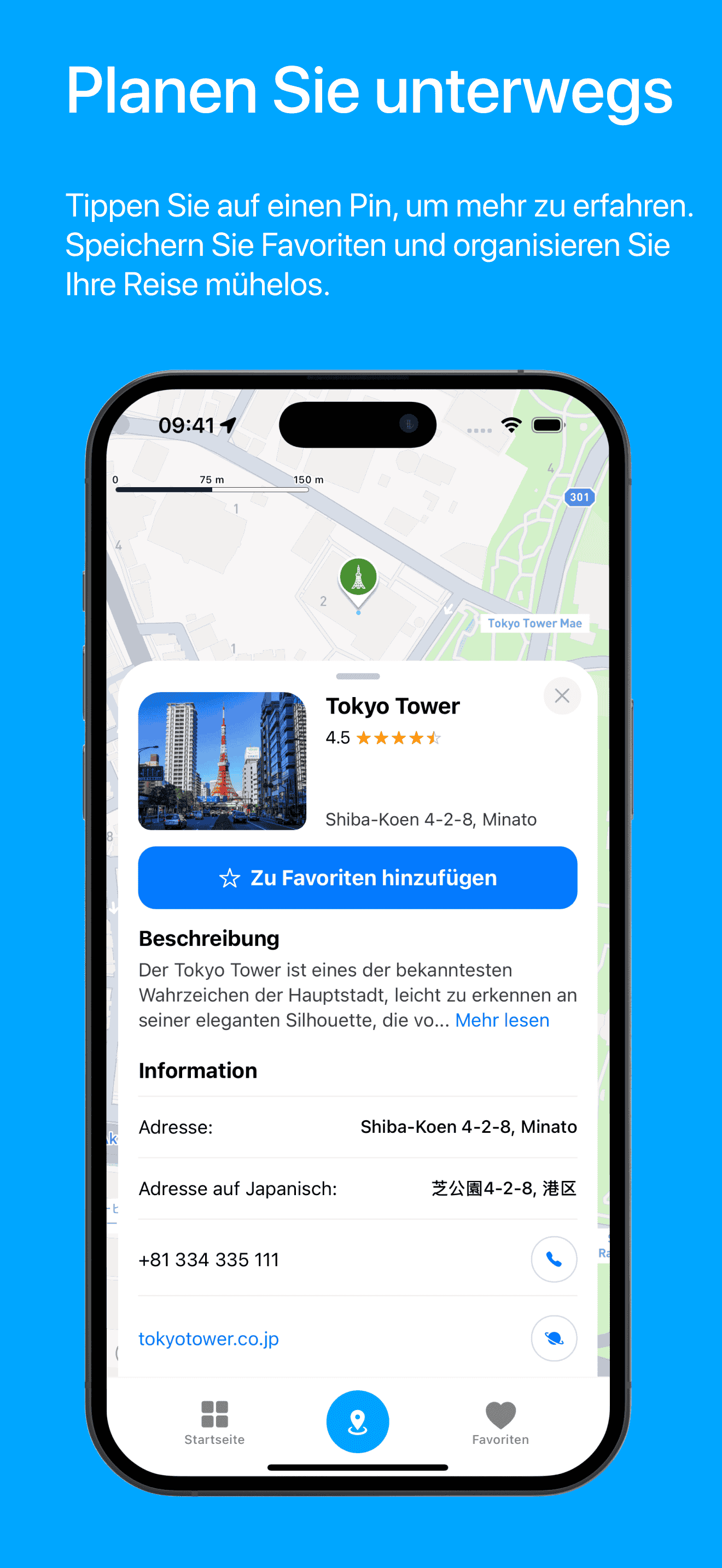 Visit Baku mapSheet Screenshot