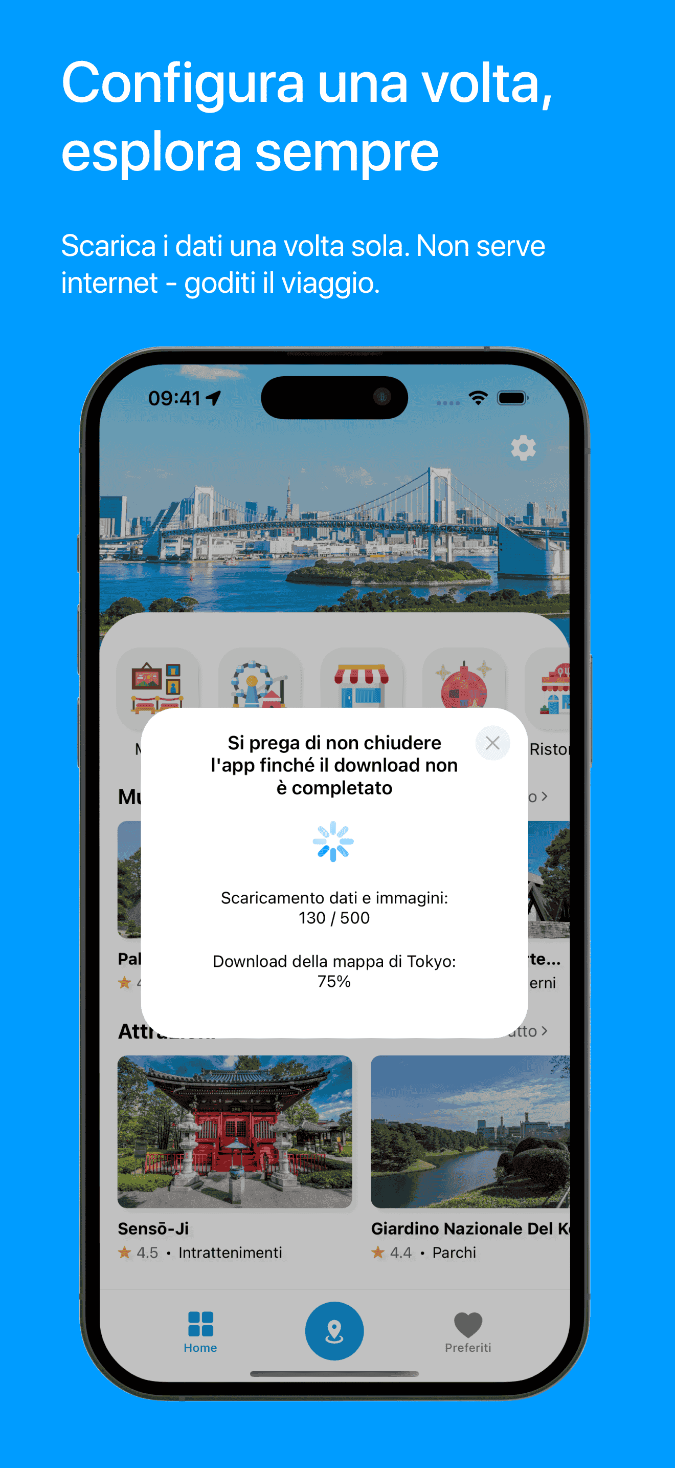Visit Baku firstInitialization Screenshot