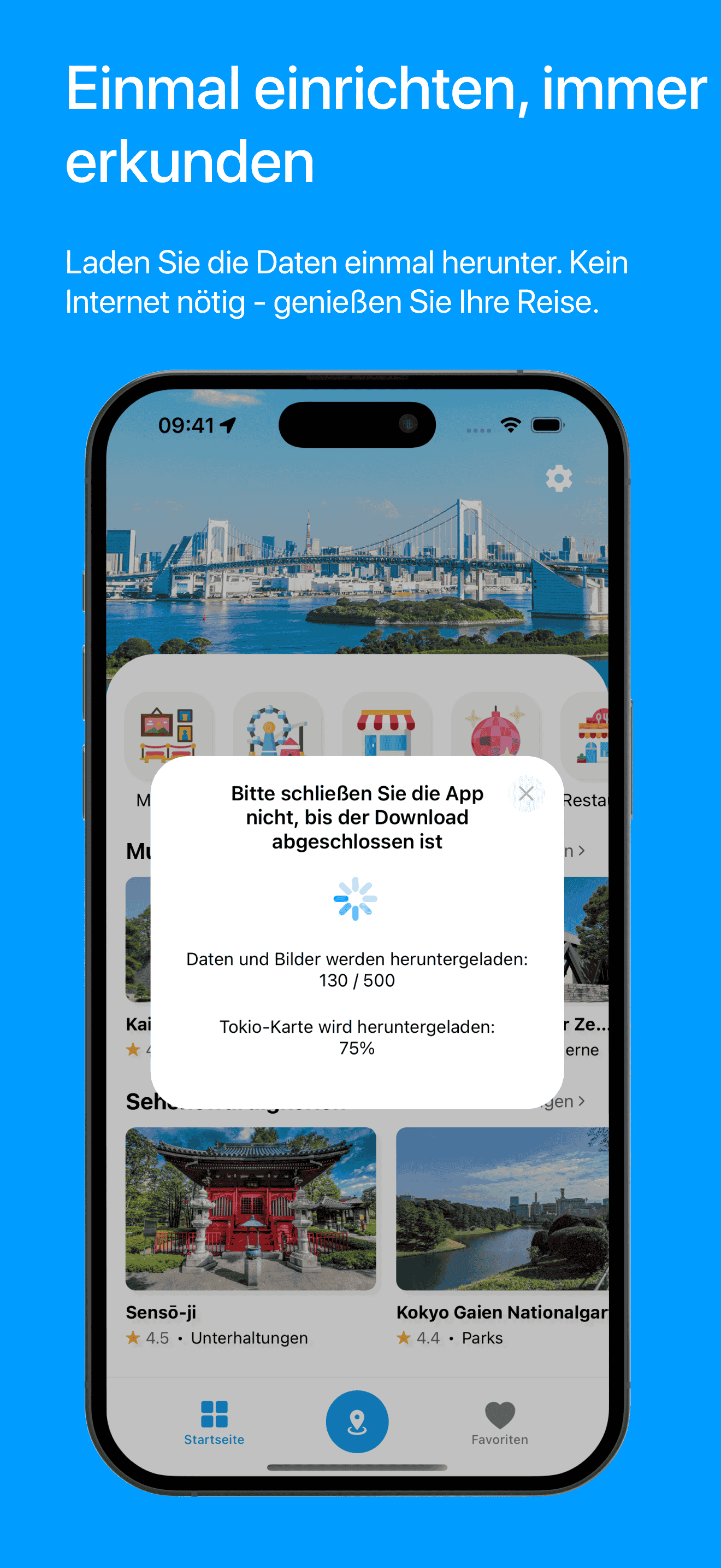 Visit Baku firstInitialization Screenshot