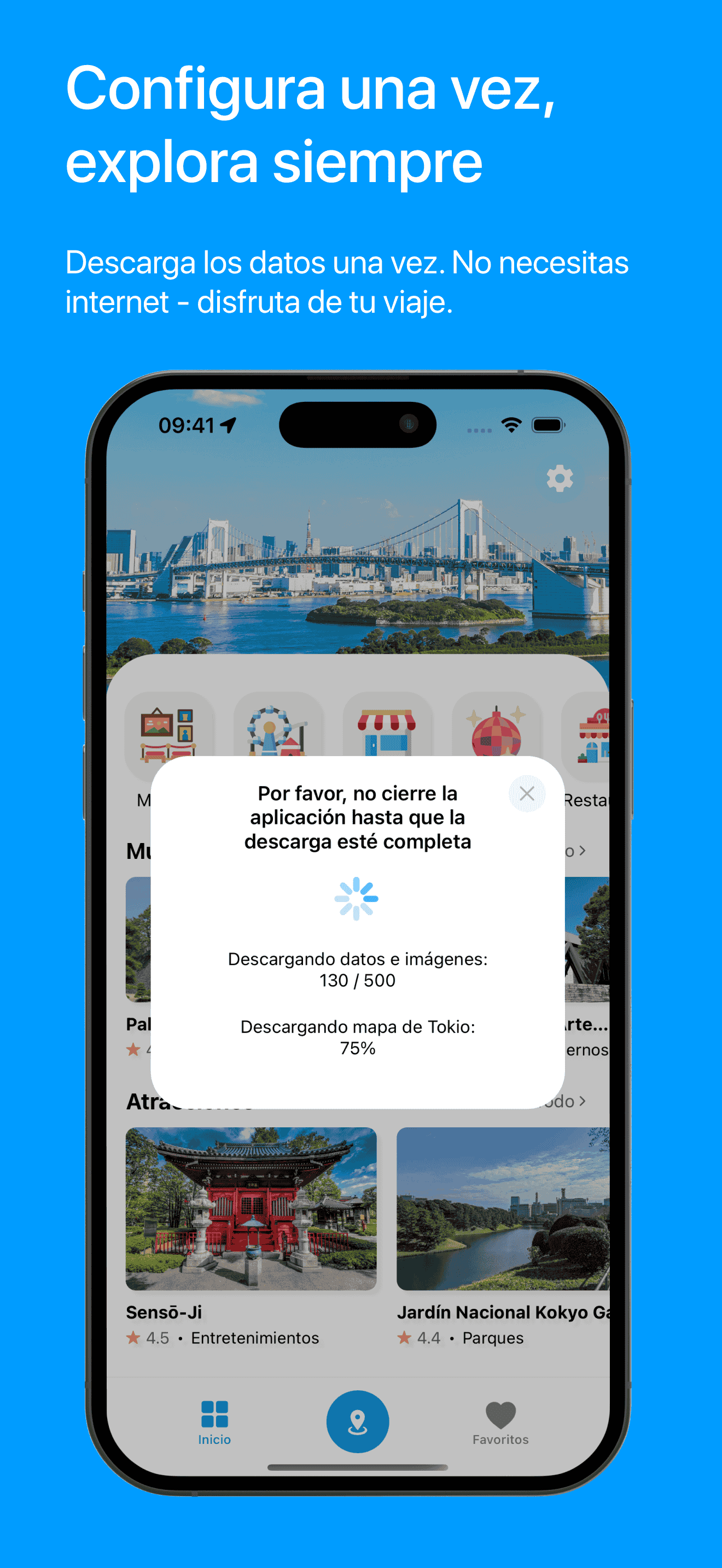 Visit Baku firstInitialization Screenshot