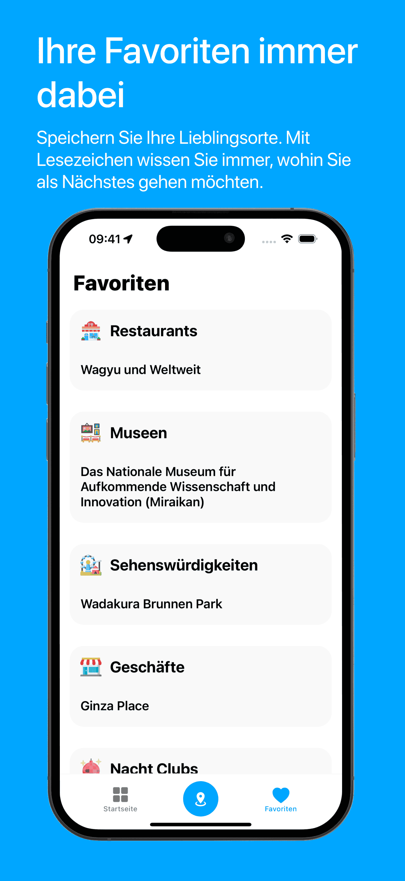 Visit Baku favoritesPage Screenshot