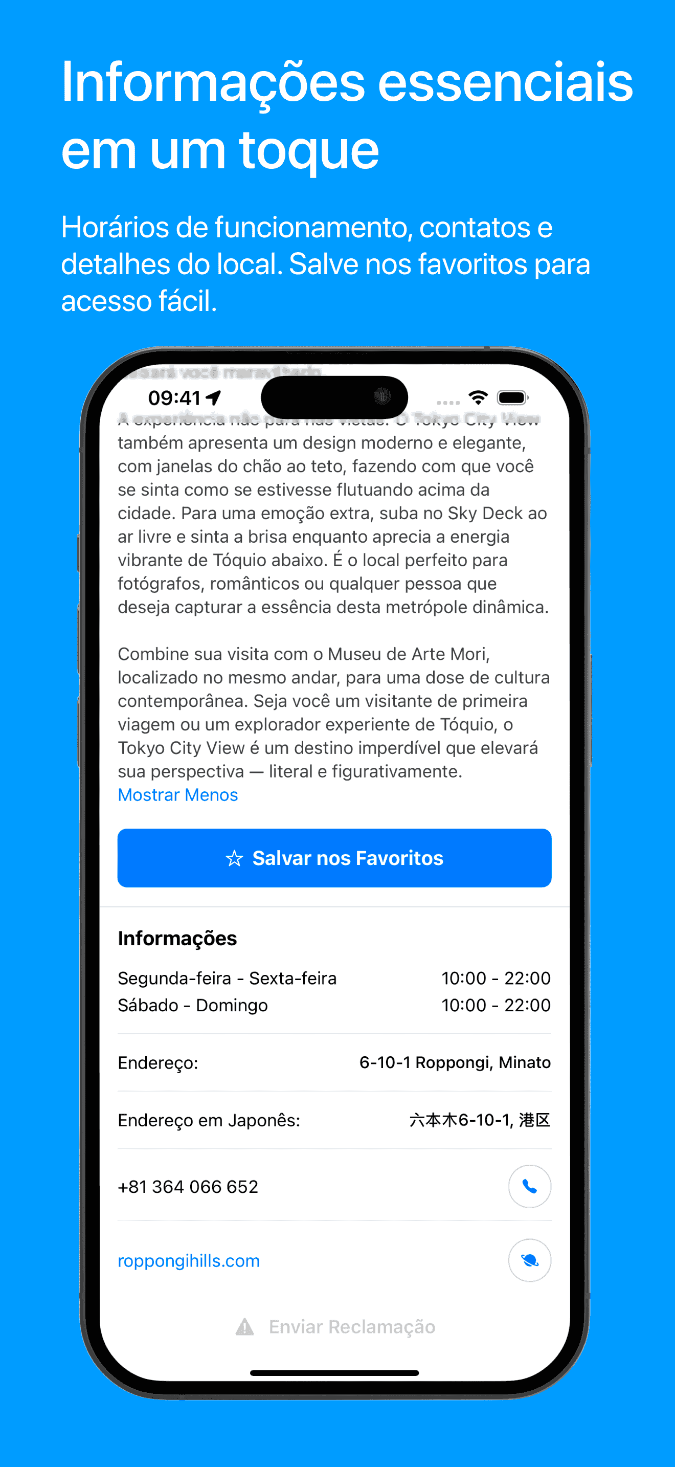 Visit Baku placePage2 Screenshot