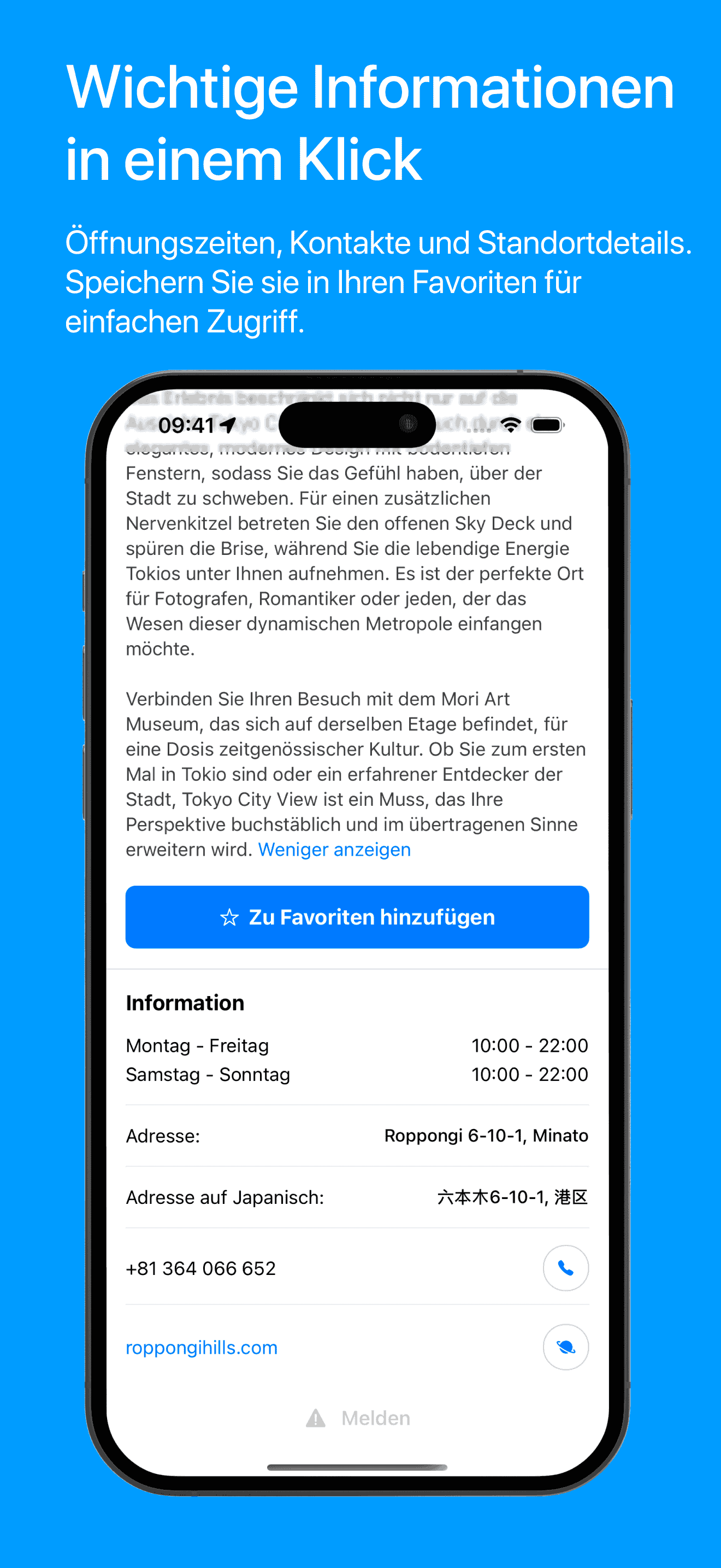 Visit Baku placePage2 Screenshot